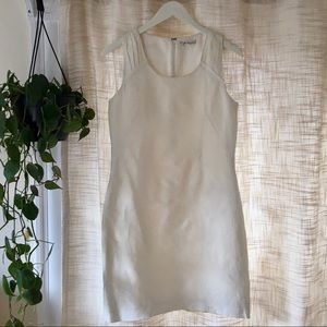 Banana Republic White Linen Dress